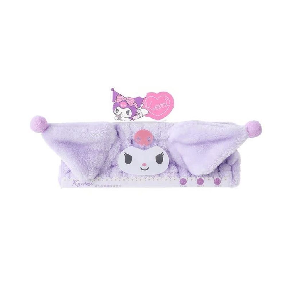 Super Kawaii Kuromi Spa Headband
